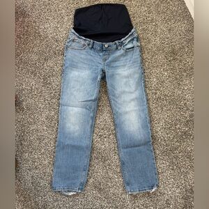 Abercrombie & Fitch Maternity Ankle Straight Jeans